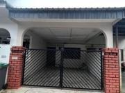 Full loan double storey Low costTaman kluang barat