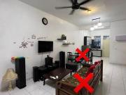 Full loan nice kota masai double storey terrace house...