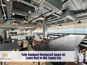 Fully Equipped Restaurant Space for Lease Rent in BGC...
