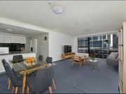 Fully Furnished 2BR – Free CBD Trams, Huge Rooms, Sauna...