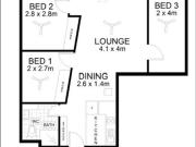 Fully Furnished 3 Bedroom Apartment in the Heart of Adelaide