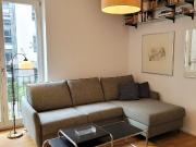 Fully furnished 3 room apartment in a chic new building...