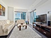 FULLY FURNISHED LUXURIOUS [1 BED + Den] APT with a RIVER...