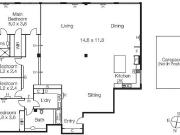 FULLY FURNISHED MANHATTAN WAREHOUSE LIVING FLEXIBLE 3,6...