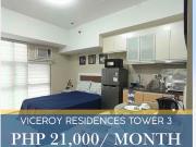 Fully Furnished Studio Condo Near BGC & Venice | ₱21k