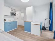 Fully furnished studio with balcony
