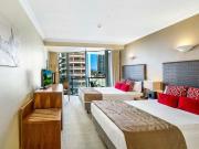 Fully furnished studio with ocean views from balcony