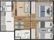 Excelente apartamento tipo para venda em Parque Maria...