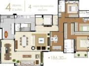 Funcional apartamento tipo para venda em Vila...