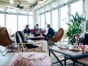 Fünf Etagen der Coworking Office Space in Gänsemarkt