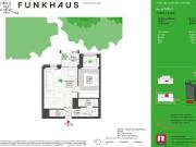 FUNKHAUS Balkonwohnung inmitten der Stadt