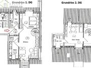 Wunderschöne 3 R DG Maisonette Whg Balkon, 2...