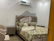 Furnished 2 bed room floor for rent in building dha phase 8