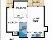 Furnished 2 Bedroom Apartment with Balcony – Move in &...