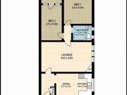 Furnished 2 bedroom unit for rent, 3 4 mins walk to...