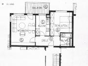 Furnished 2 room apartment with balcony in Stuttgart... Furnished 2 room apartment with balcony in Stuttgart...