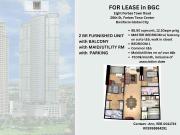 Furnished, 88.90sqm, 2 Bedrooms with Parking, Balcony,...