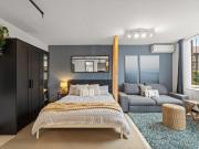 FURNISHED BEACHSIDE APARTMENT WITH LARGE TERRACE +...