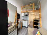 Furnished High Ceiling Mezzanine Ensuites Studio