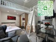 Furnished Mezzanine Ensuites AC Studio in SW7