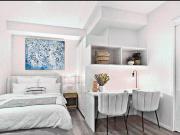 FURNISHED Modern CBD Studio in the Paris End with Study Nook
