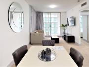 FURNISHED ONE BEDROOM + STUDY ROOM APARTMENT in Emporium...
