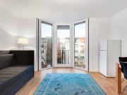 Furnished Studio with balcony in Tempelhof Schöneberg,...