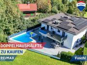 Fuschlsee Idylle pur: Moderne Doppelhaushälfte mit Pool
