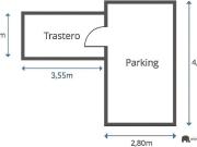Garaje en venta en Barcelona, de 18 m² por 27.000