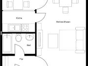 Garconniere mit Balkon einziehen u wohlfühlen!