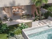 Garden apartment with plunge pool