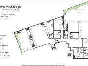 Garden House a estrenar en Campos Eliseos, en venta