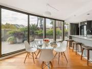 Garden level architectural home / huge north facing outdoors