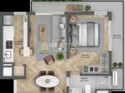 Garden Ã venda 1 Quarto 49.46MÂ² Cidade Baixa Porto...