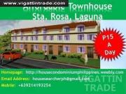 Garden Villas Very Affordable Townhouse Sta. Rosa Laguna