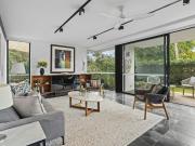 Garden wrapped elegance with seamless indoor outdoor...