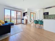 Gare Asnières 3 pièces + BALCON + PARKING