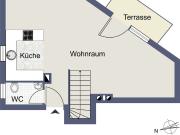 Gartenwohnung mit Parkplatz in Aigen