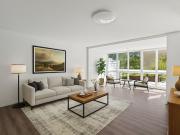 GARTENIDYLLE MIT HELLER WOHNATMOSPHÄRE