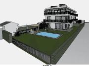 Gartenwohnung mit Pool und Carport