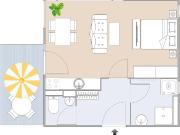 Geförderte 2 Zimmer Neubauwohnung mit Balkon