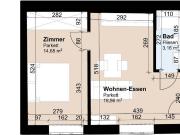 Geförderte Altbauwohnung mit 2 Zimmern