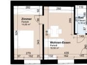 Geförderte Altbauwohnung mit 2 Zimmern