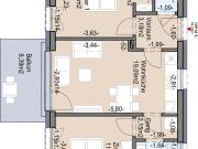 Geförderte Neubauwohnung mit Balkon im 1. Stock