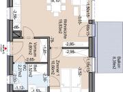 Geförderte Neubauwohnung mit Balkon im 2. Stock