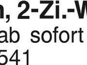 Geislingen, 2 Zi. Whg