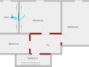Gemütliche 2 Zimmer Wohnung, zentral gelegen im Bahnhof...