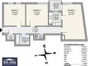 Gemütliche 3 Zimmer Wohnung mit Loggia und Stellplatz...