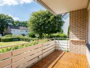 Gemütliche Appartementwohnung in Hochparterre mit Balkon...