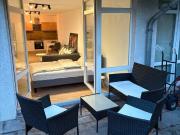 Gemütliche, möblierte Wohnung mit Terrasse vor den Toren...